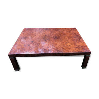 Vintage 1960 walnut table