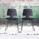 Herman Miller chair in brown wool, 1970s
