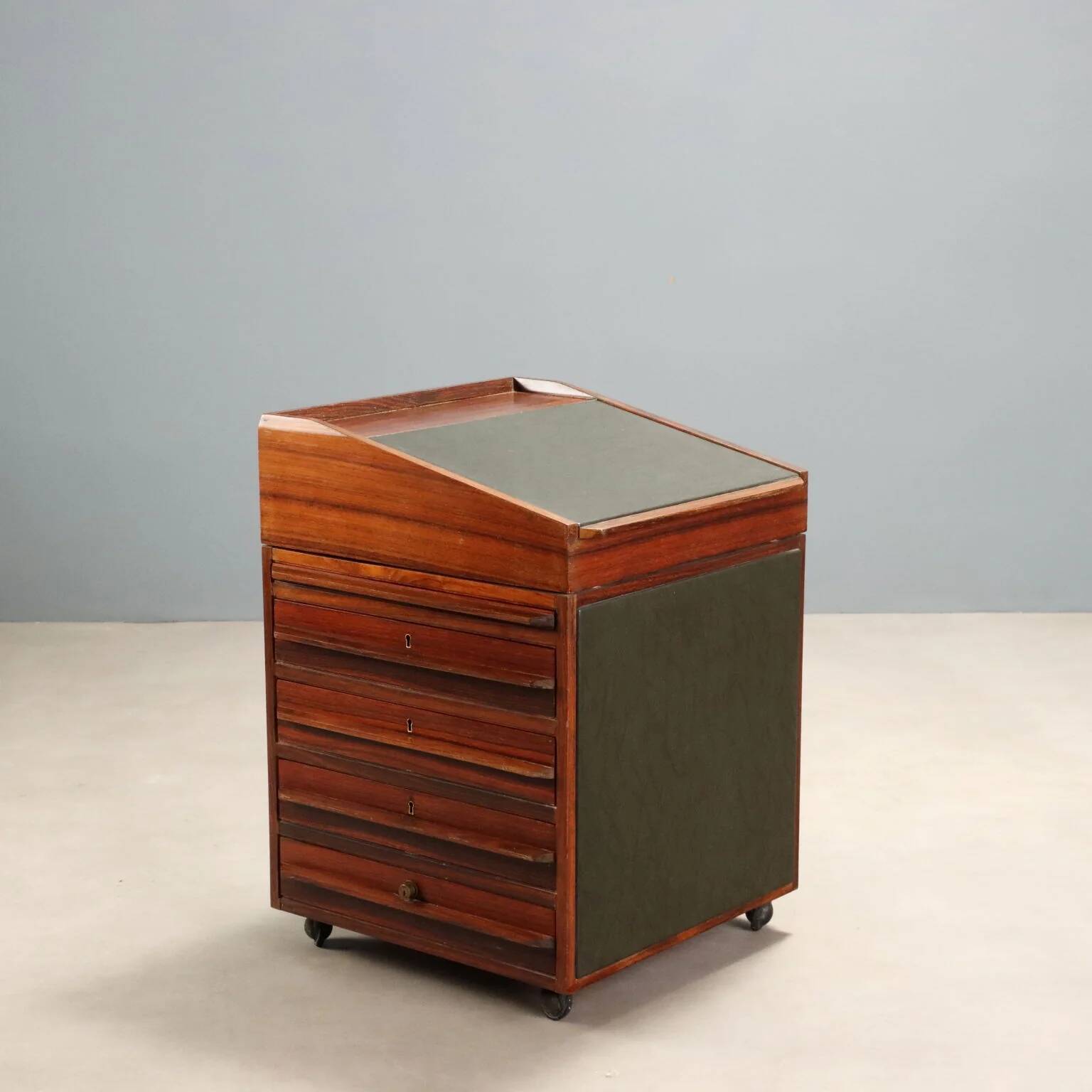 Commode avec bureau années 1960