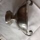 Shiny pewter tea set