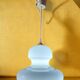 Suspension en verre opalin 1970's
