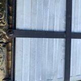 Antique bronze and faience vide-poche from Gien.