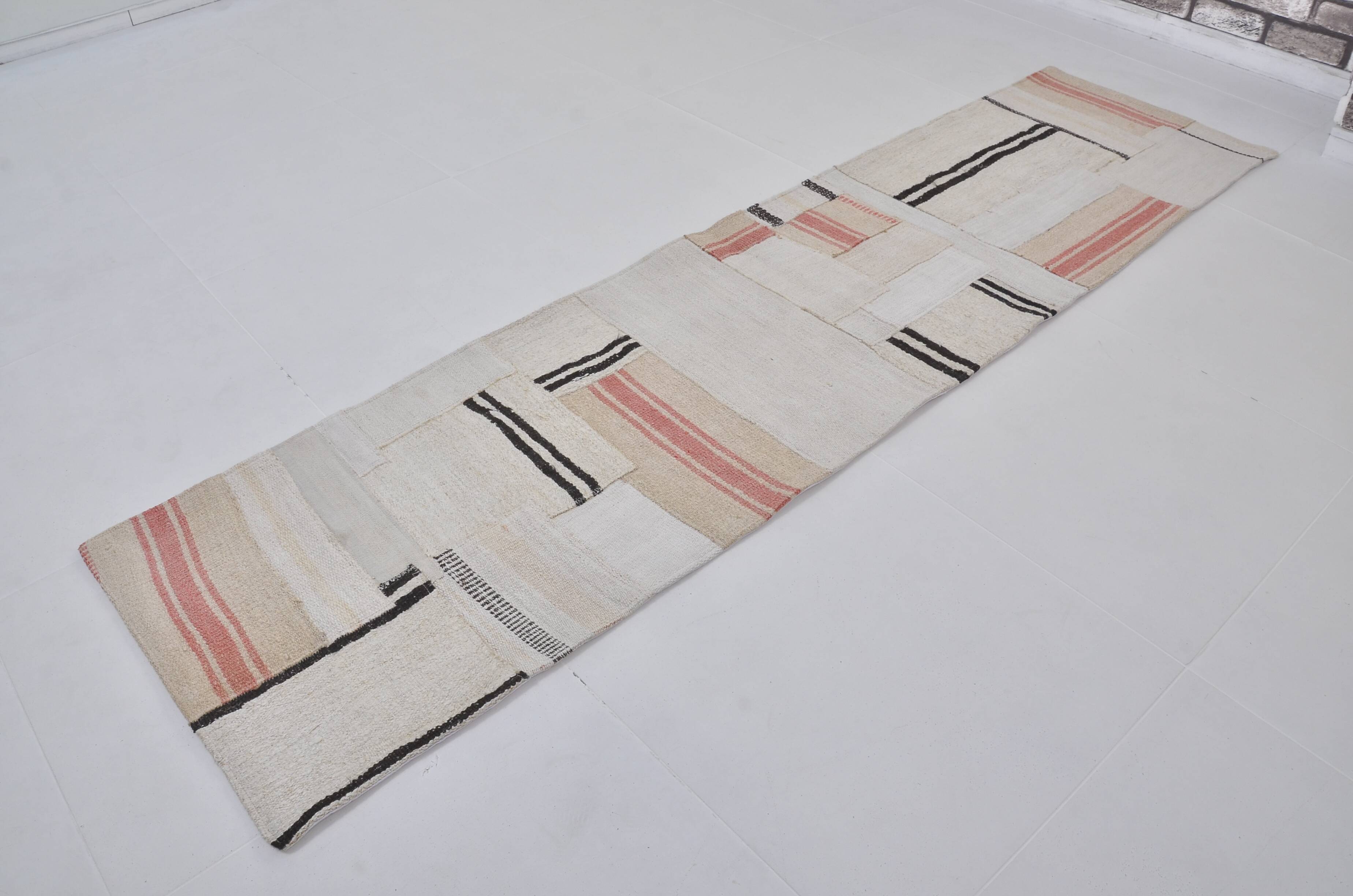 Vintage Oushak Hemp Runner  sku 3871