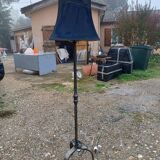 Wrought iron floor lamp