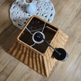Wicker pendant light