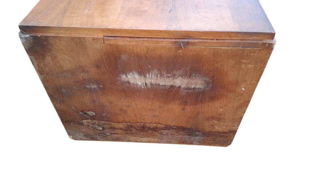 Art Deco walnut pedestal desk, 1930s