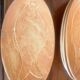 6 signed pottery fish plates