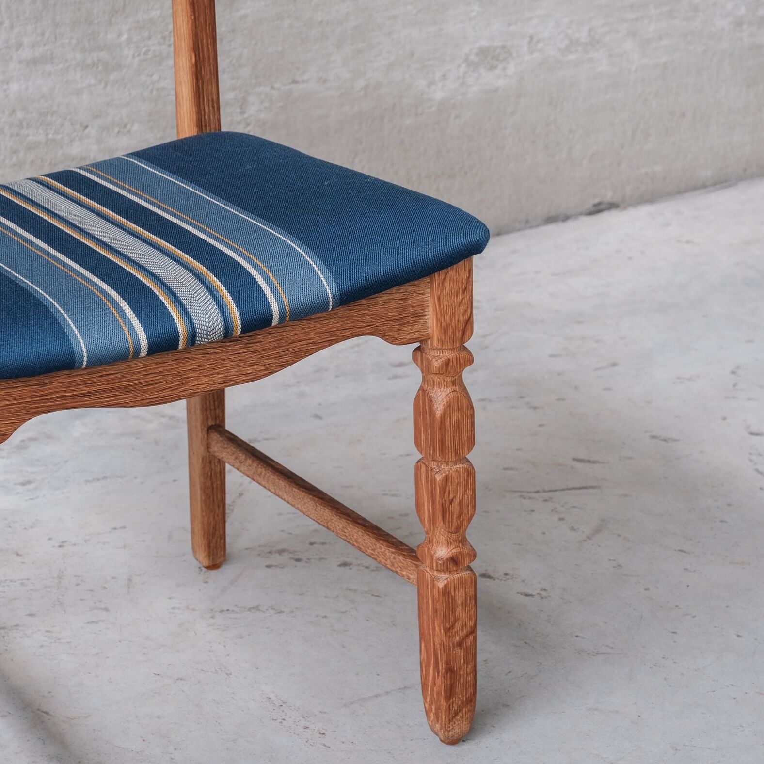 Mid-century danish oak dining chairs