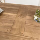 Oak farmhouse table 270 cm with extensions