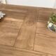 Table de ferme chêne 270 cm avec allonges