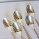 5 Christofle Art Deco style silver-plated soup spoons 2106257