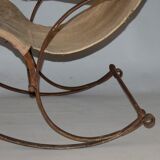 1851s antique rocking chair, peter cooper, r.w.winfield co. england birmingham
