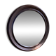Vintage Round Mirror Wood Effect – Diameter 60 cm – Very Good Condition