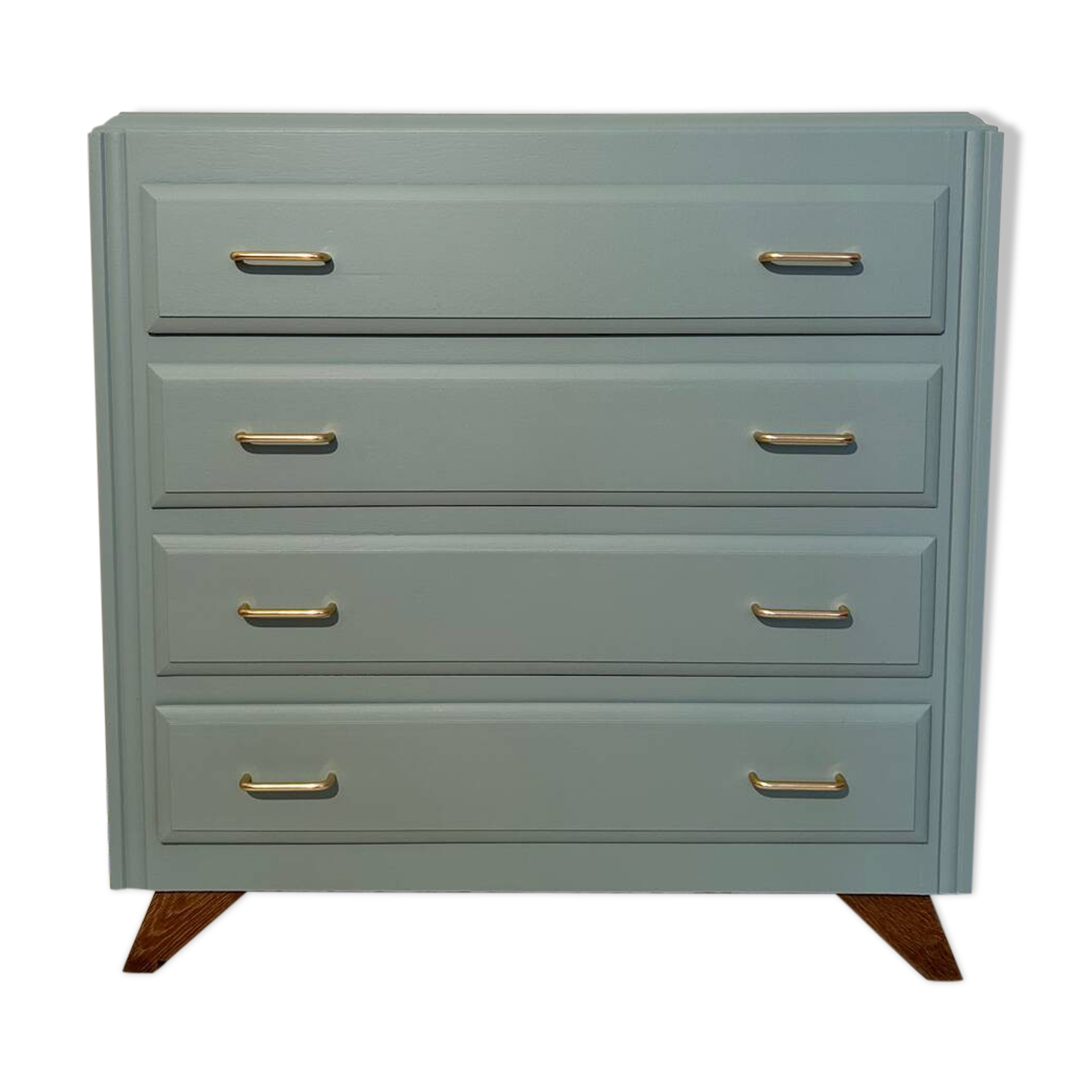 Vintage chest of drawers revisited in Almond (Resource)