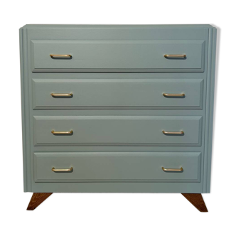 Vintage chest of drawers revisited in Almond (Resource)