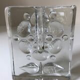 Glass paved soliflore by Walther Design 1970