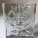 Glass paved soliflore by Walther Design 1970