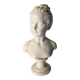 Ceramic bust of a woman after houdon