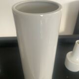 Trio of vintage West German porcelain vases