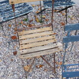 Set of folding Bistro chairs