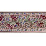 Hand-knotted rug, vintage Turkish rug 53x190 cm