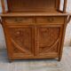 Two-body Art Nouveau buffet with Marquetry