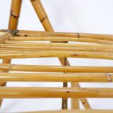 Mid-Century Italian Bamboo Dal Vera Folding Chair, 1960s