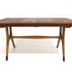 Scandinavian teak dining table, "Napoli", David Rosen, Sweden, 1950.