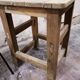 Old square workbench