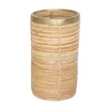 Umbrella stand ratan bamboo