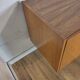 Scandinavian teak and metal sideboard