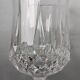 6 crystal stem glasses