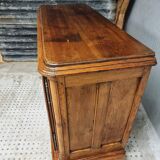 Buffet ancien 18ème siècle meuble en noyer XXL