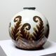 Small porcelain ball vase Tharaud Limoges circa 1920-1940