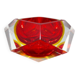 1960s Astonishing Big Ashtray or Catch-All By Flavio Poli for Seguso. Made