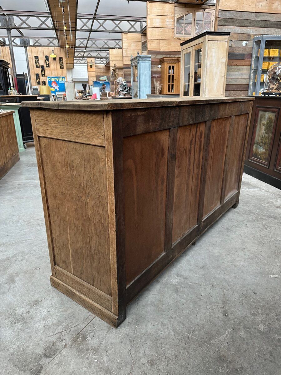 Early 20th-century oak workshop furniture