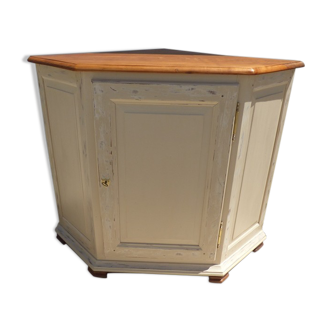 Meuble d’angle en bois massif
