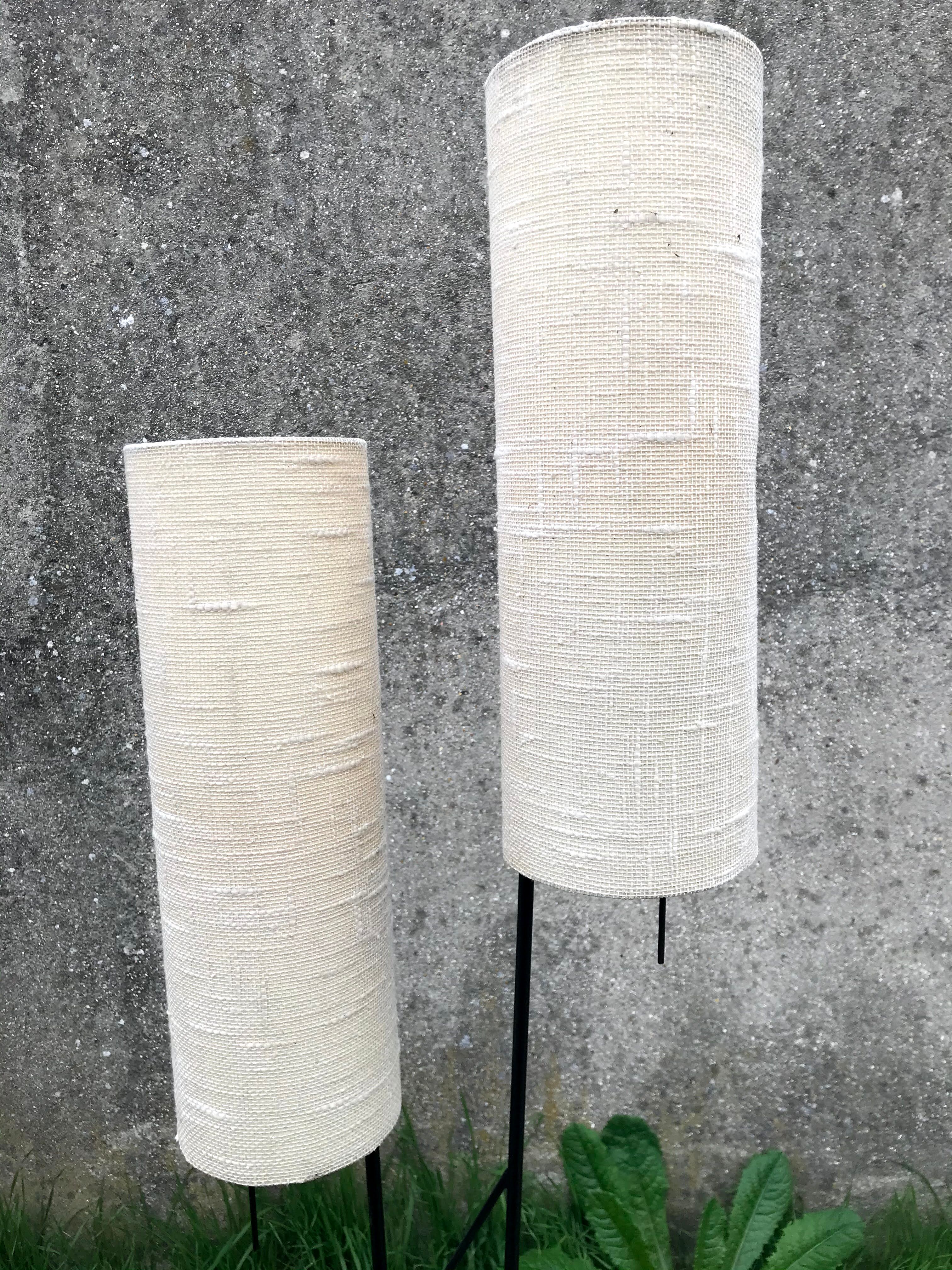 2-branched lamppost vintage 60s