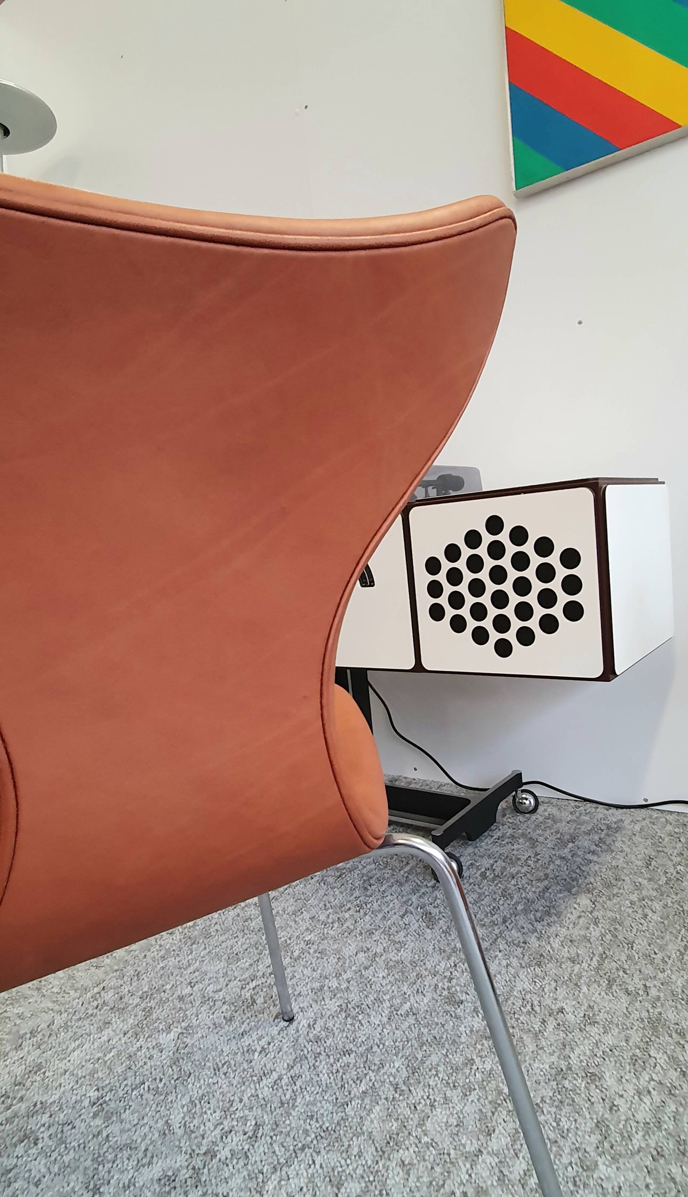 Arne Jacobsen seagull chair by Fritz Hansen 1970