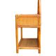 Paire de chevets en rotin 1960