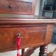 Louis Philippe style mahogany stepped desk