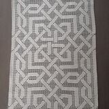 Crocheted table path