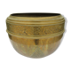Cache-pot en laiton art déco
