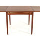 Compact Poul Hundevad for Hundevad & Co extendable dining table
