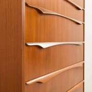 Danish mid-century teak chest of drawers by Genega Mobler, 1960s