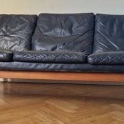 Canapé en cuir rare Bovenkamp des années 1960, Pays-Bas.