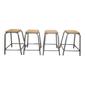 Old industrial stools