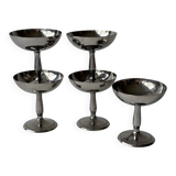 Vintage stainless steel cups