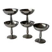 Vintage stainless steel cups