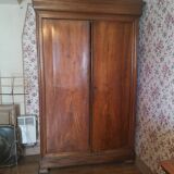 Antique walnut cabinet